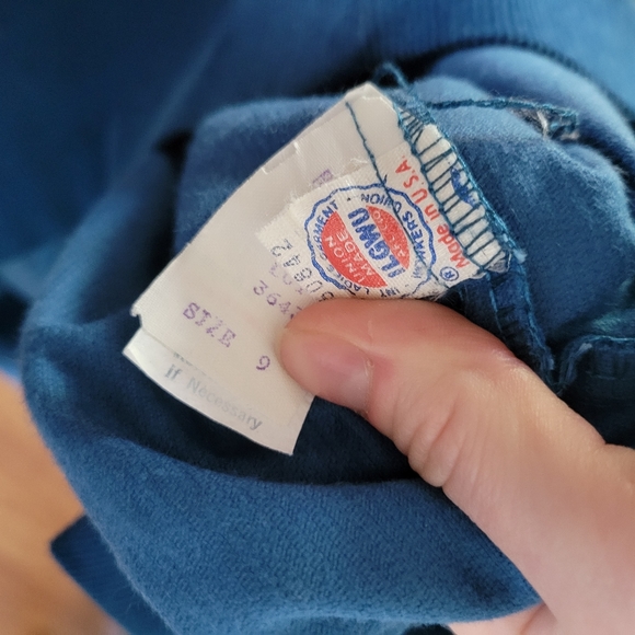 ❄ [Vintage] Corduroy skirt,  teal XS - Picture 4 of 4